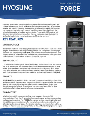 NAUTILUS HYOSUNG MX 2800SE FORCE ATM