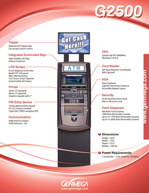 GENMEGA G2500 ATM